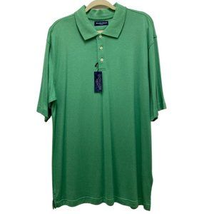 Austin Reed London Men's Green Polo Shirt Size L Very Cormfy